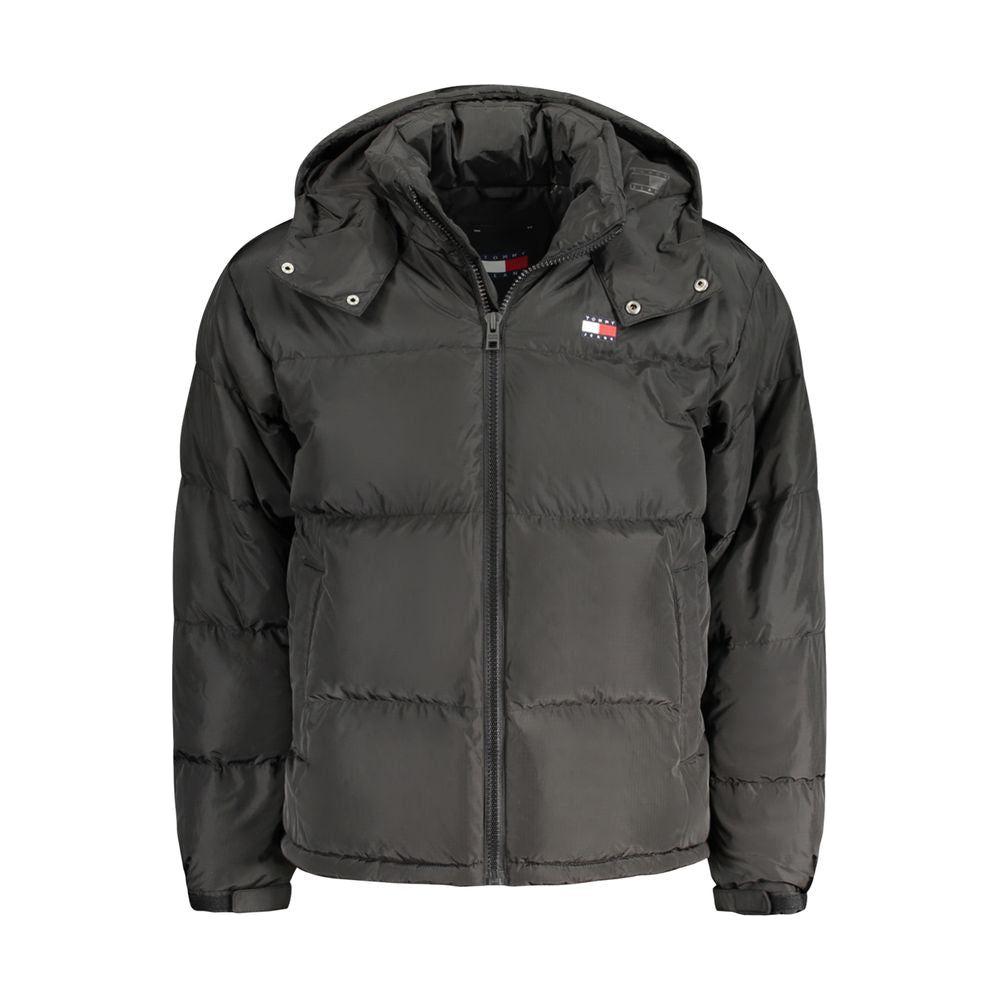 Tommy Hilfiger Black Polyester Jacket Tommy Hilfiger