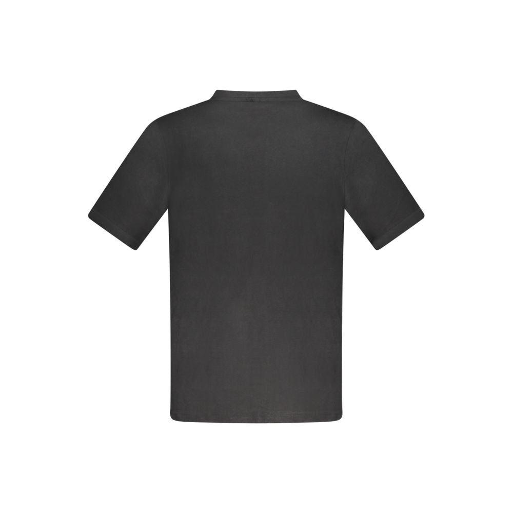 Kappa Black Cotton T-Shirt Kappa