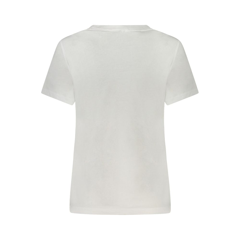 Guess Jeans White Cotton Tops & T-Shirt Guess Jeans