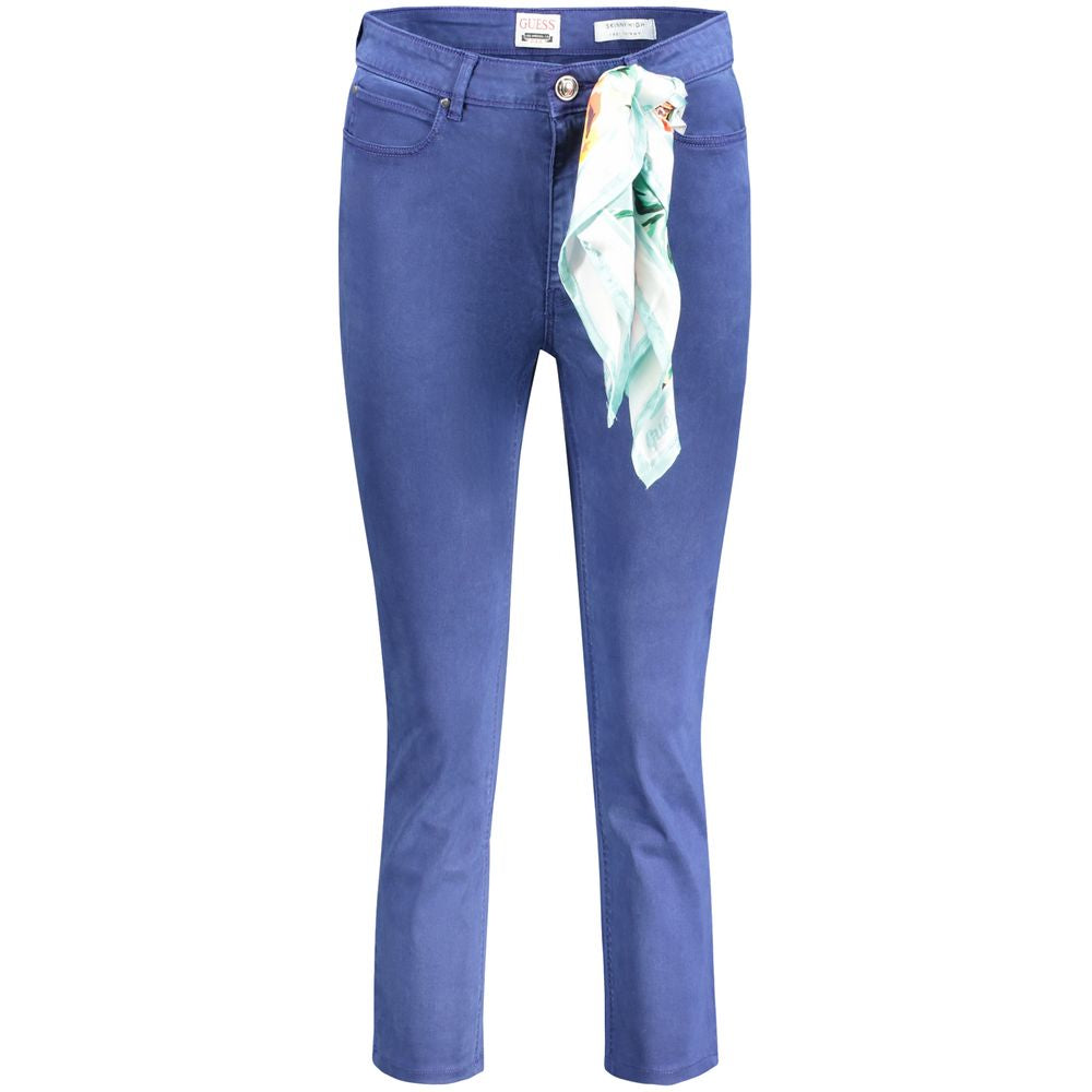 Guess Jeans Blue Cotton Jeans & Pant Guess Jeans