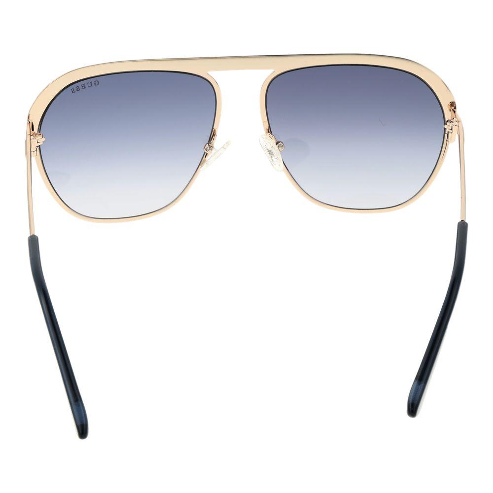 Guess Gold Unisex Sunglasses Guess