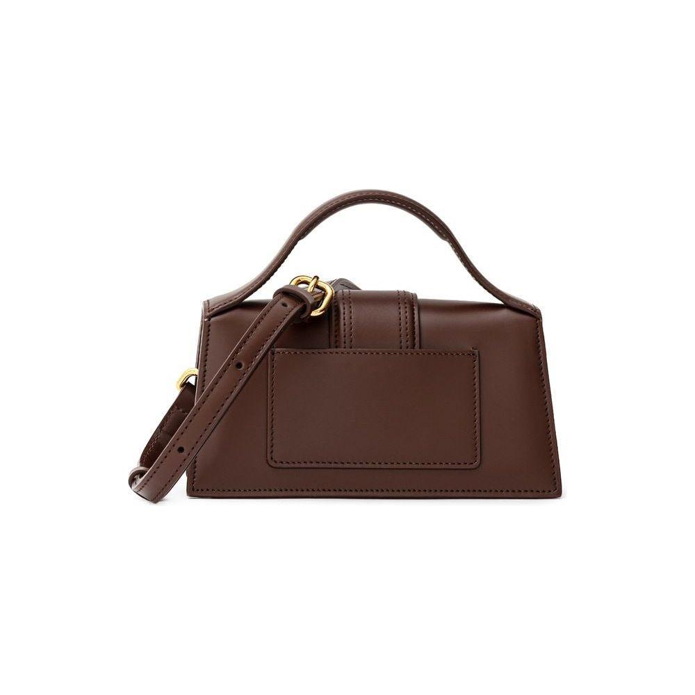 Jacquemus Brown Leather Shoulder Bag Jacquemus