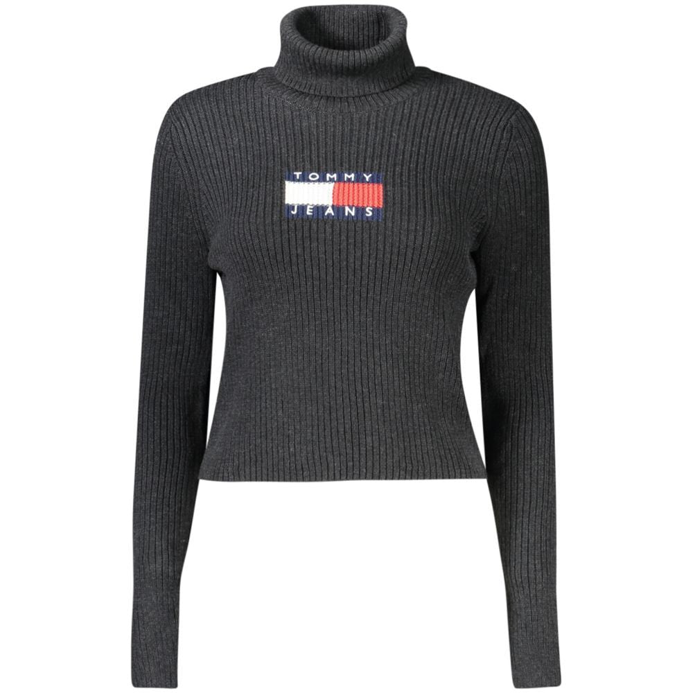 Tommy Hilfiger Black Wool Sweater Tommy Hilfiger