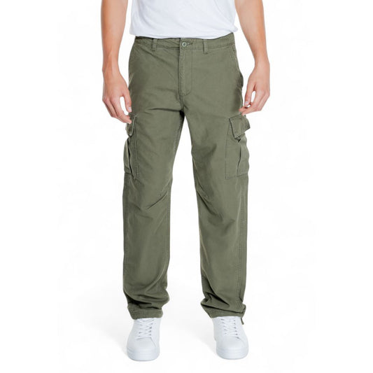 Jack Jones Green Cotton Jeans & Pant Jack Jones