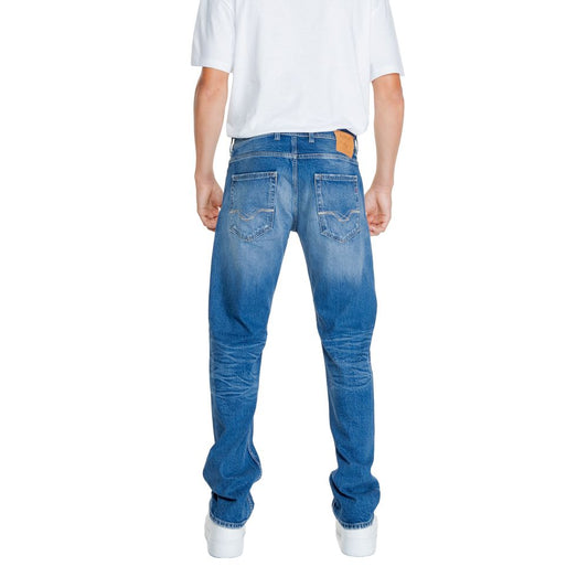 Replay Blue Cotton Jeans & Pant Replay