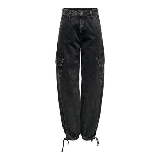 Only Black Cotton Jeans & Pant Only