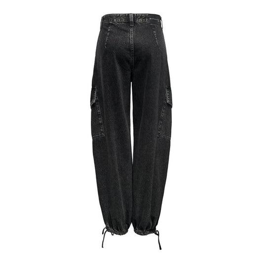 Only Black Cotton Jeans & Pant Only