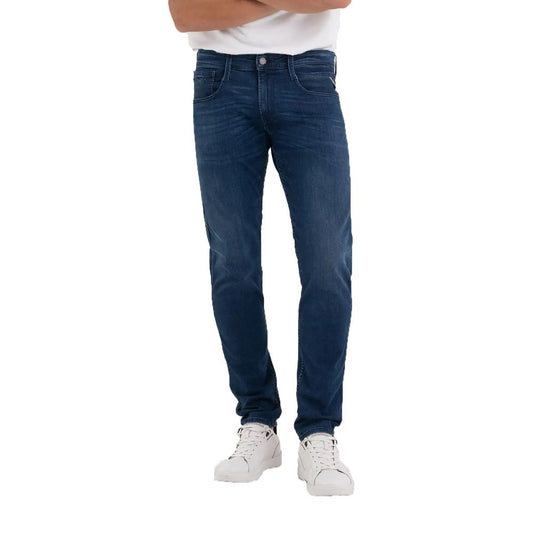 Replay Blue Cotton Jeans & Pant Replay