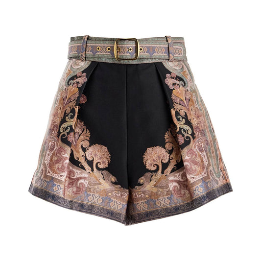 Zimmermann silk and cotton set of shorts with