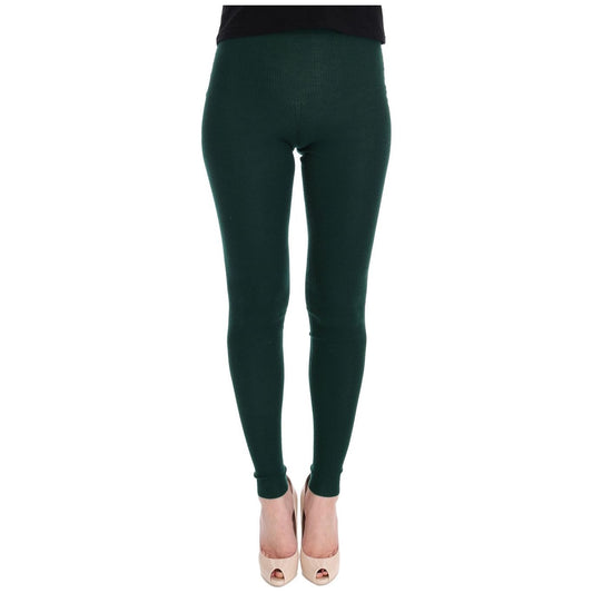 Dolce & Gabbana Elegant High-Waist Cashmere Tights Pants Dolce & Gabbana