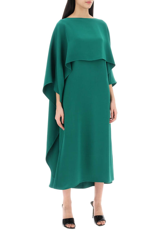 Valentino Garavani cady couture cape dress in Dresses Valentino Garavani