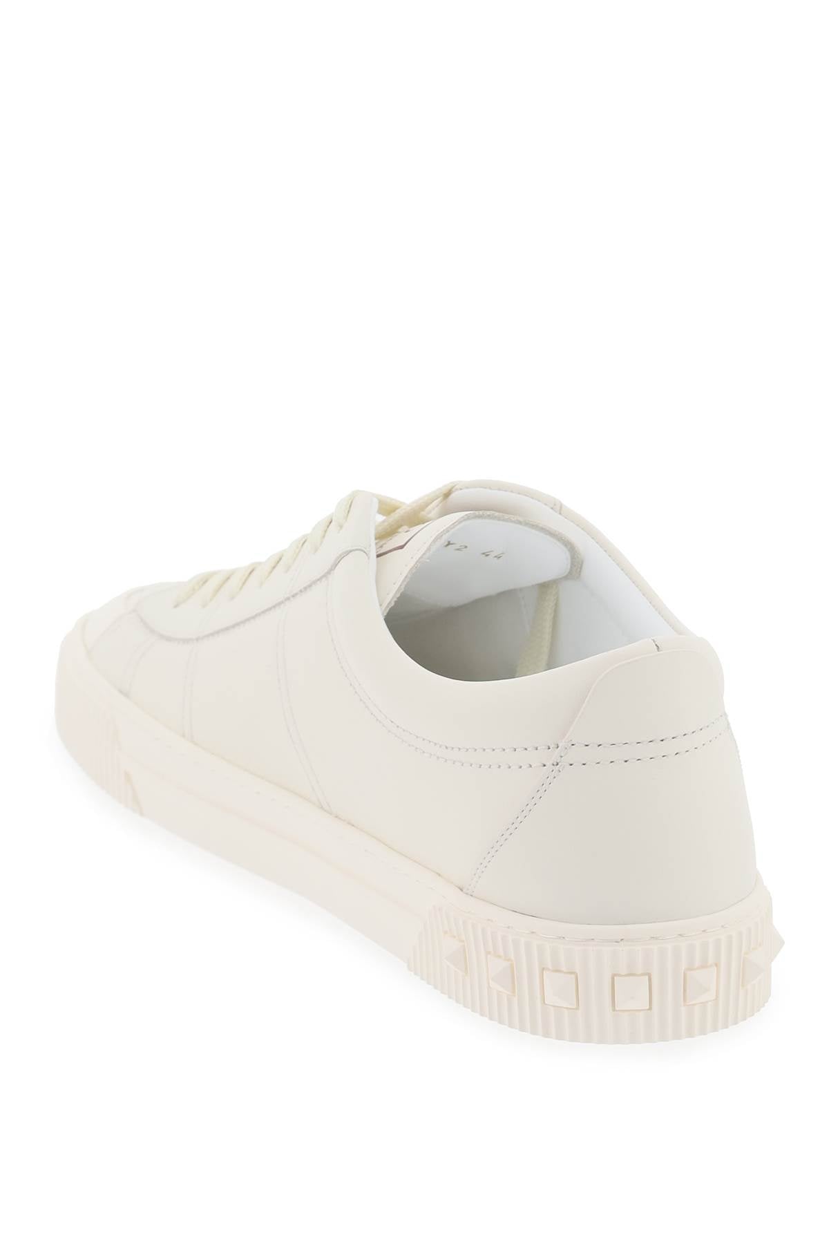 Valentino Garavani leather city planet sneakers