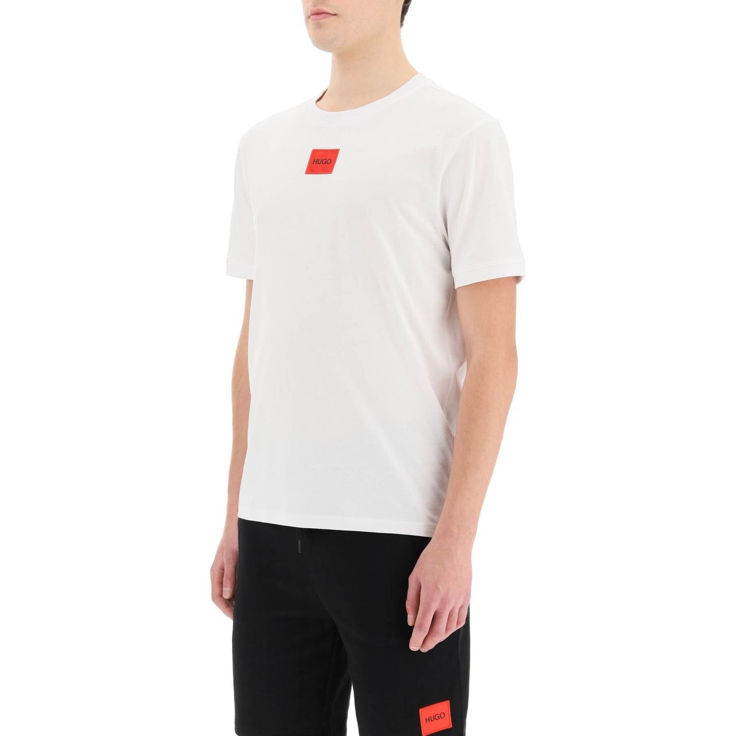 Hugo diragolino logo t-shirt Topwear Hugo