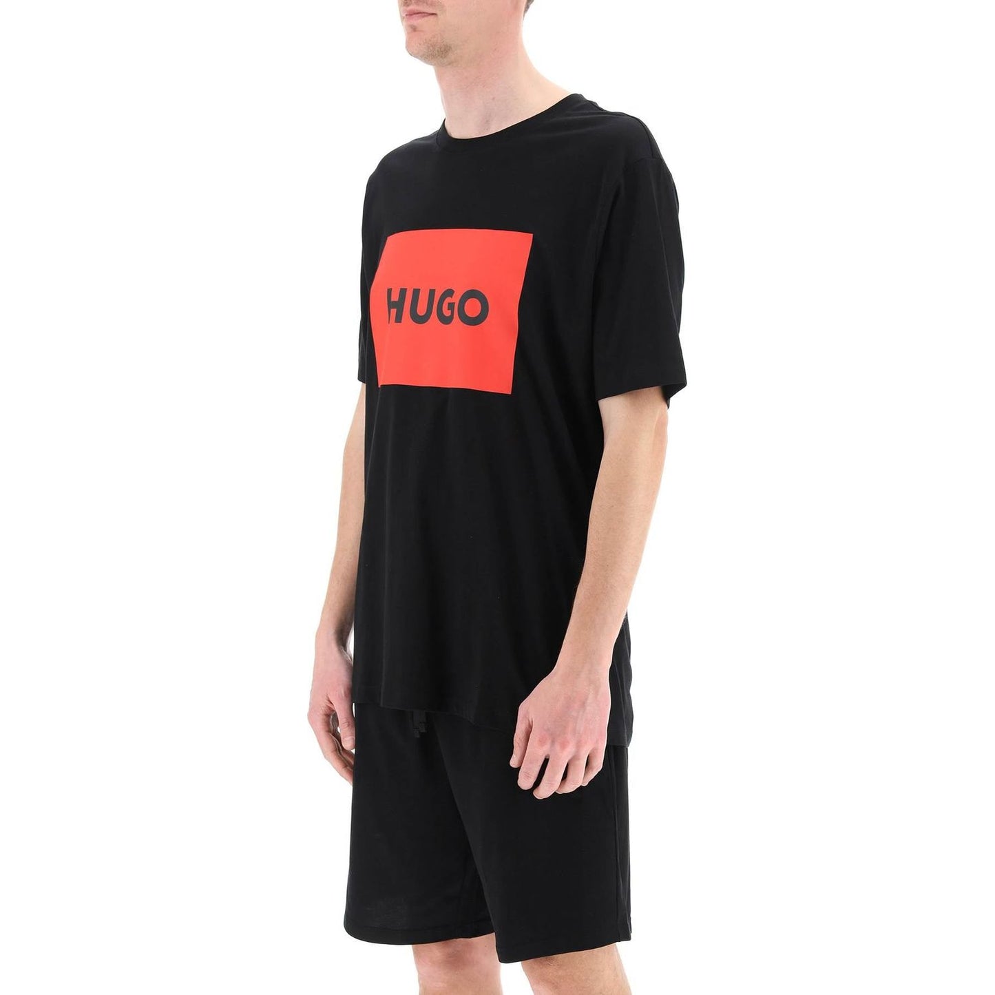 Hugo dulive t-shirt with logo box Topwear Hugo