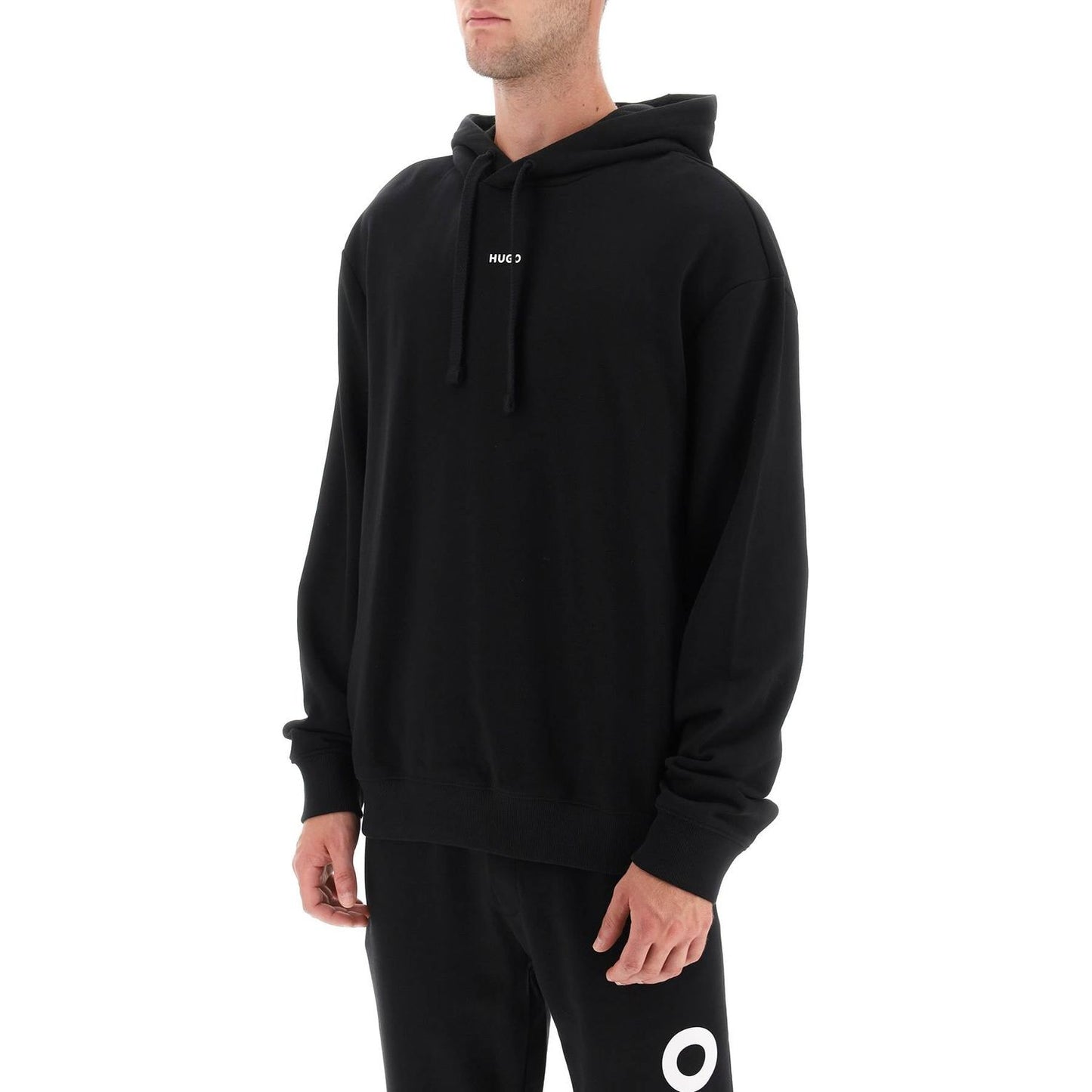 Hugo pure cotton french terry dapo hoodie Topwear Hugo