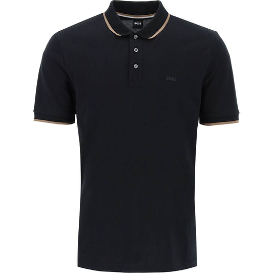 Boss 'contrast trim parlay polo shirt Topwear Boss