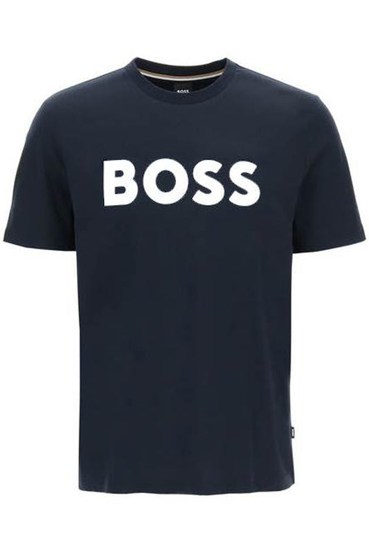 Boss tiburt 354 logo print t-shirt Topwear Boss