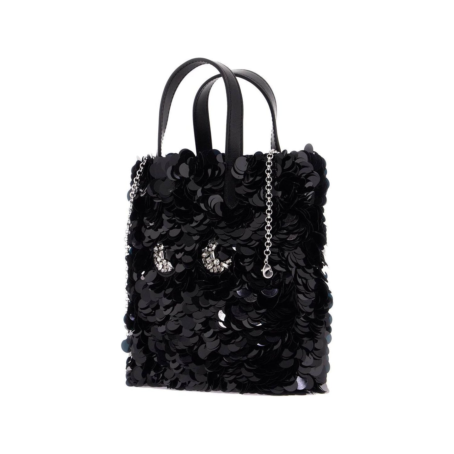 Anya Hindmarch mini tote bag with sequin eyes design in Shopper Anya Hindmarch