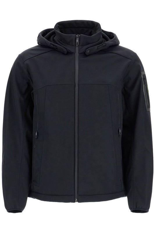 Boss black adjustable hooded coat Jackets Boss