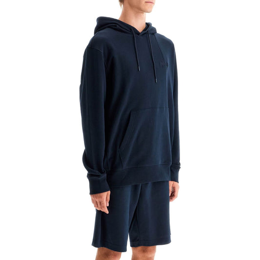 Boss hooded sweatshirt with sustainable cotton Topwear Boss