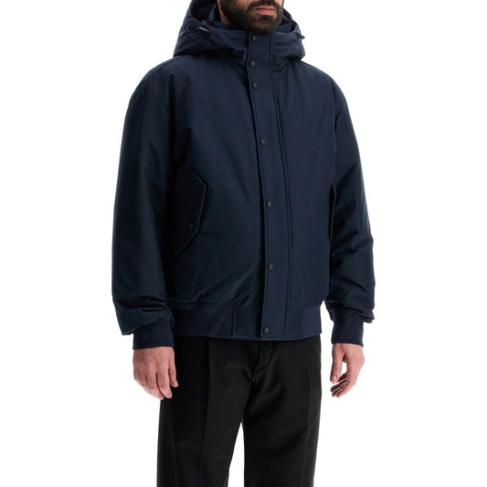 Boss dark blue adjustable hooded coat osis Jackets Boss