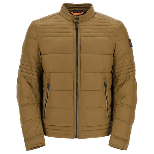 Boss green down jacket with high collar for men Jackets Boss