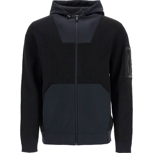 Boss men's black hoodie with zip Topwear Boss