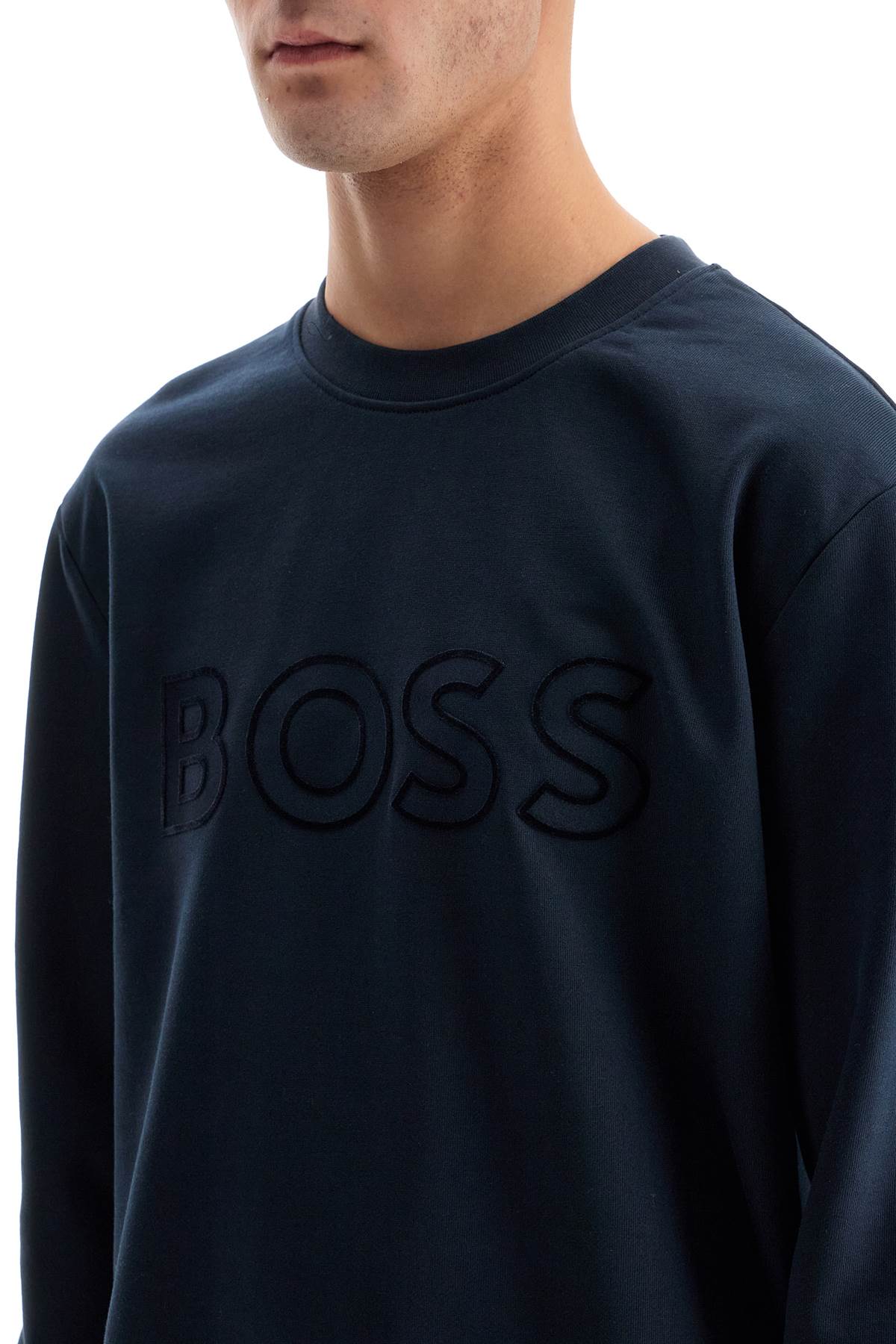 Boss crewneck sweatshirt with logo Topwear Boss