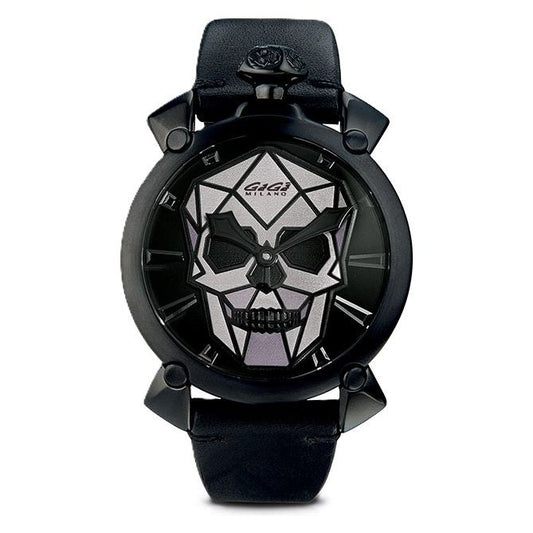 GAGA' MILANO Mod. BIONIC SKULL - Black WATCHES GAGA' MILANO