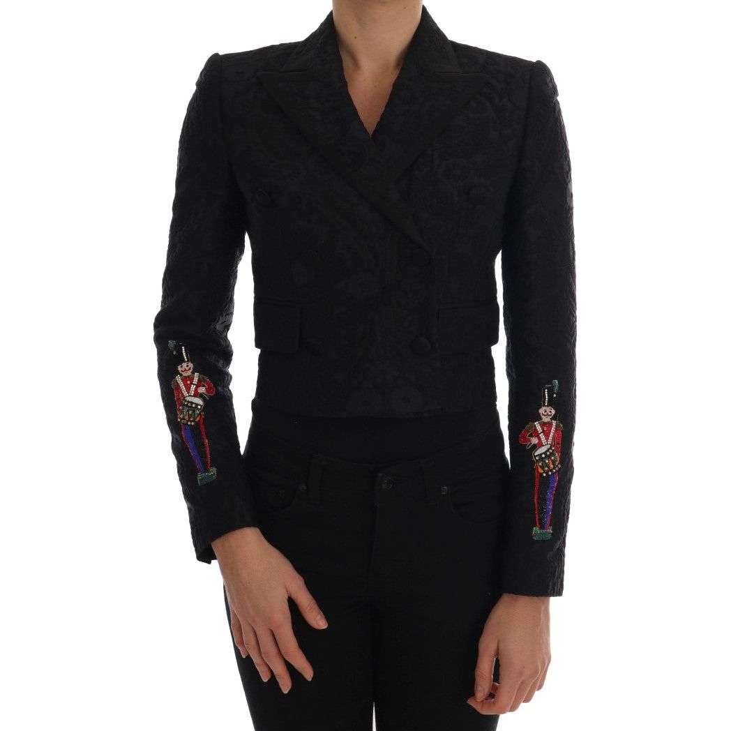 Dolce & Gabbana Enchanted Floral Crystal Blazer Jacket Blazer Jacket Dolce & Gabbana