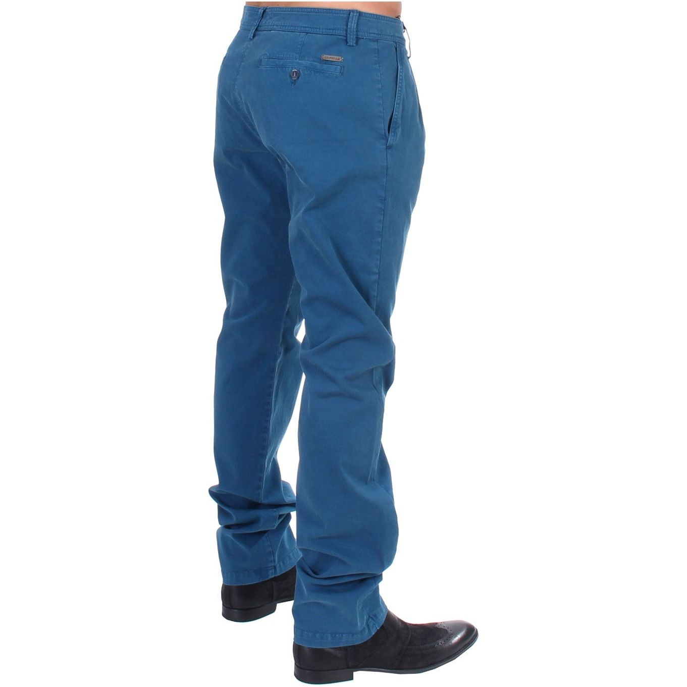 GF Ferre Elegant Straight Fit Cotton Chinos GF Ferre