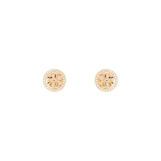 Tory Burch miller pavé stud earrings Jewellery Tory Burch