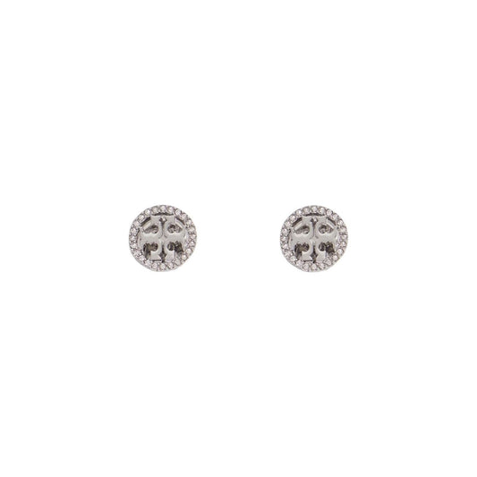 Tory Burch miller pavé stud earrings Jewellery Tory Burch