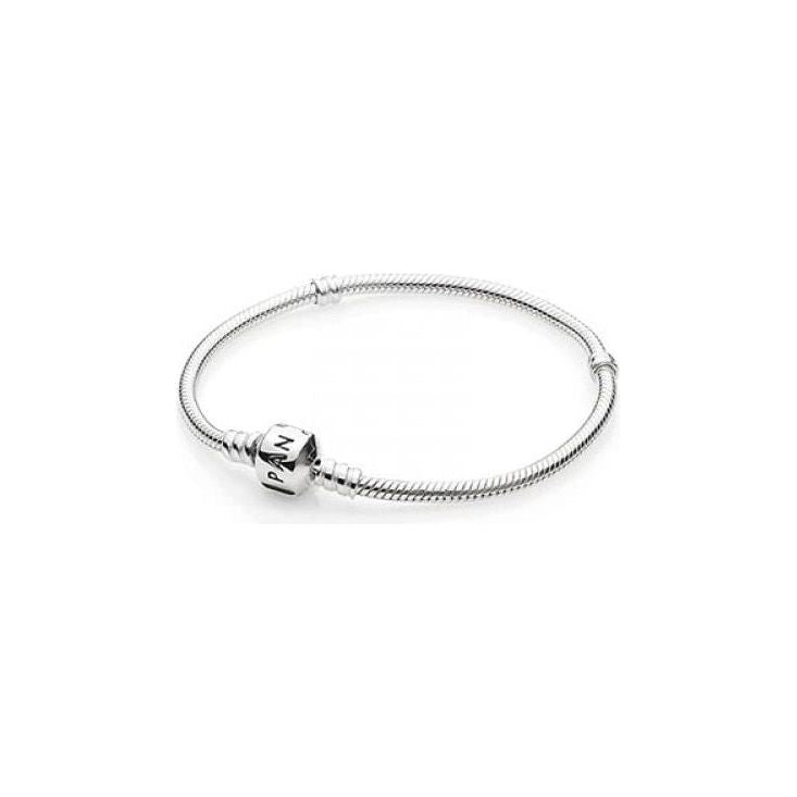 PANDORA MOMENTS COLLECTION Mod. SNAKE CHAIN BRACELET - Size 17 ***SPECIAL PRICE**** DESIGNER FASHION JEWELLERY PANDORA