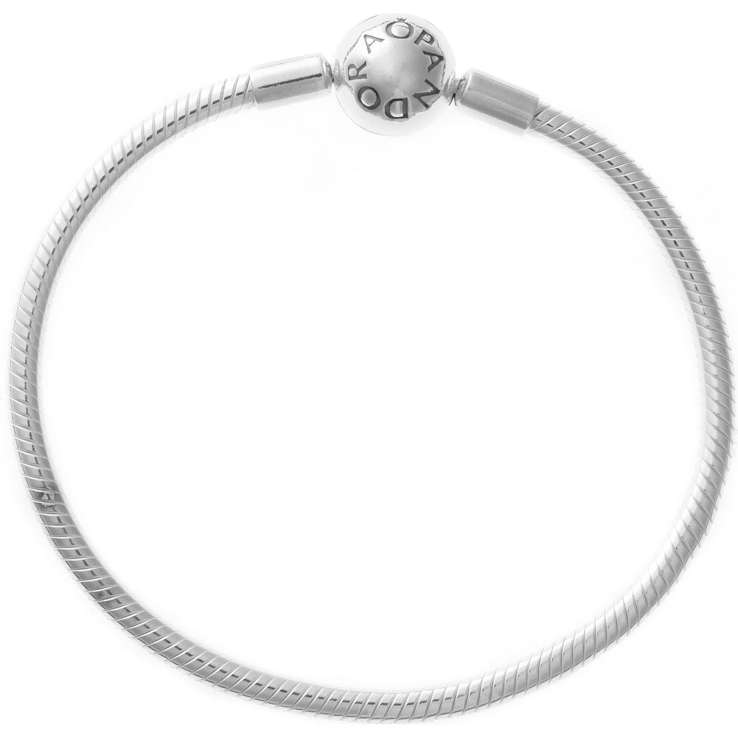 PANDORA JEWELS Mod. MOMENTS SNAKE CHAIN - Size 19 DESIGNER FASHION JEWELLERY PANDORA