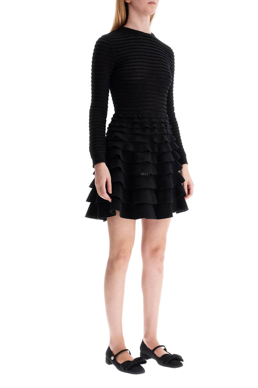 Valentino Garavani mini viscose and wool dress Dresses Valentino Garavani