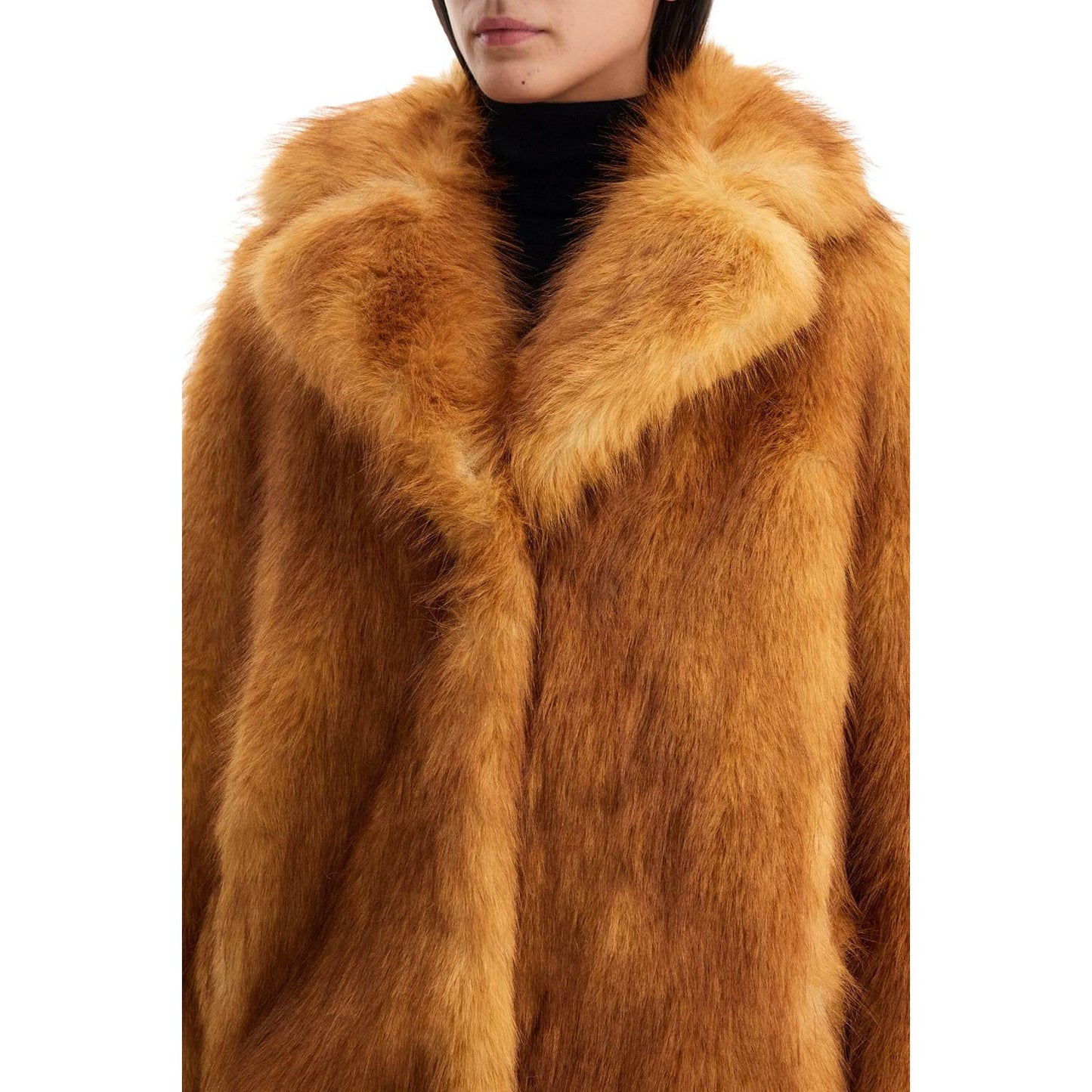 Stand Studio short janice coat in faux fur Jackets Stand Studio