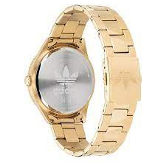 Adidas Gold Stainless Steel Watch Adidas