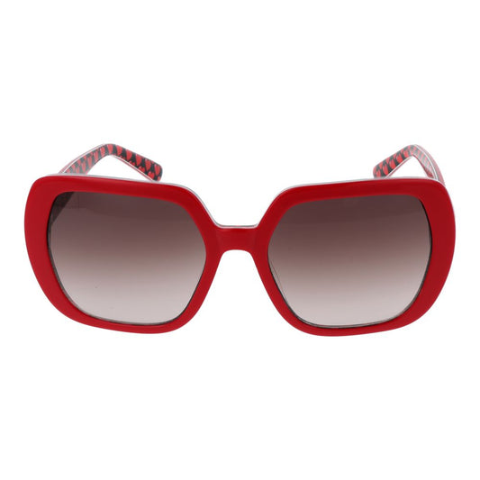 Red Women Sunglasses Love Moschino