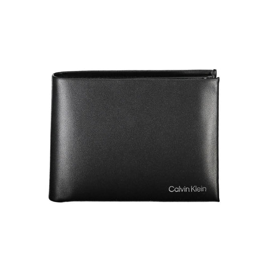 Calvin Klein Black Leather Men Wallet Calvin Klein