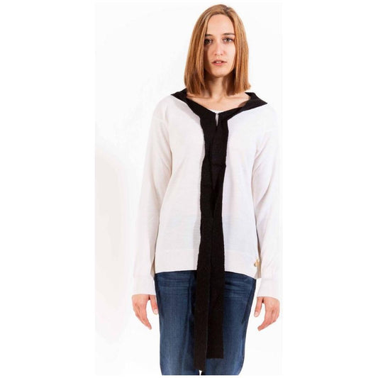 Love Moschino White Wool Women Sweater Love Moschino