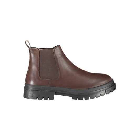 Levi's Brown Leather Men Boot Levi's