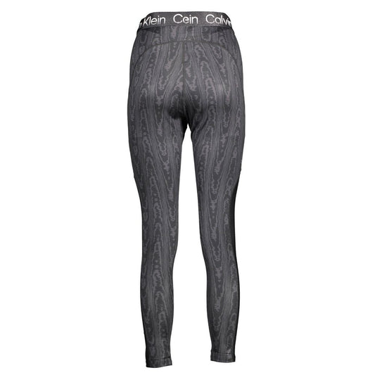 Calvin Klein Black Cotton Women Legging