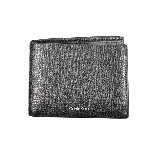 Calvin Klein Black Leather Men Wallet Calvin Klein