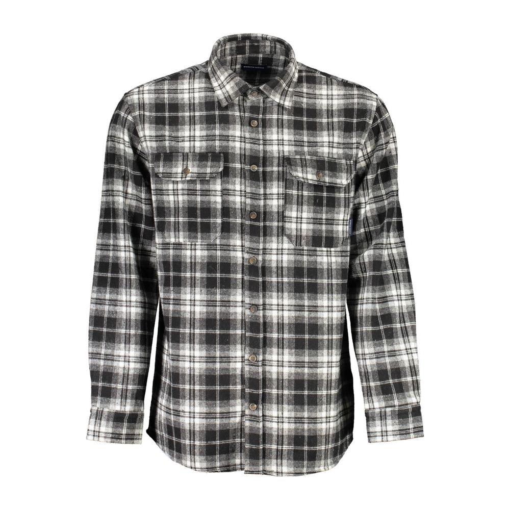 North Sails Black Polyester Men Shirt North Sails