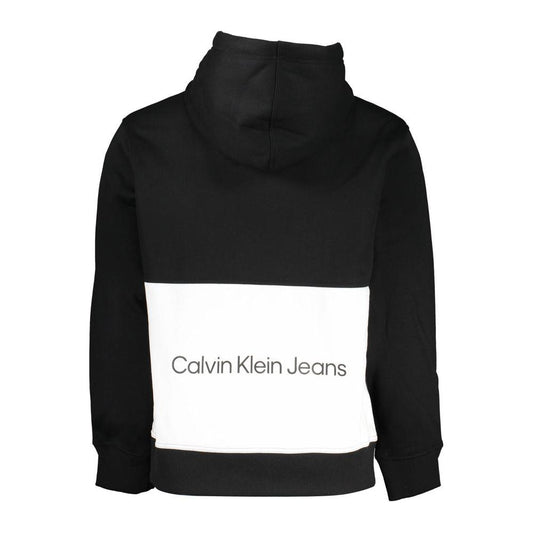 Calvin Klein Elegant Contrast Detail Hooded Sweatshirt Calvin Klein