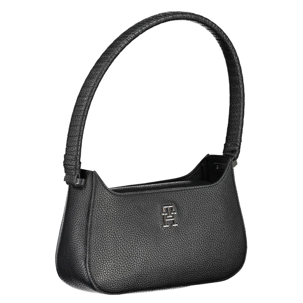 Tommy Hilfiger Black Polyethylene Handbag Tommy Hilfiger