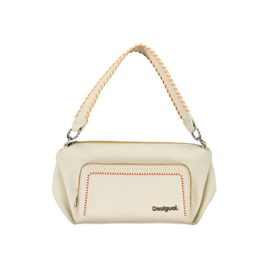 Desigual White Polyethylene Handbag Desigual