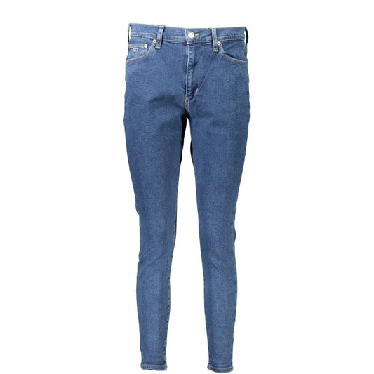 Tommy Hilfiger Blue Cotton Jeans & Pant Tommy Hilfiger