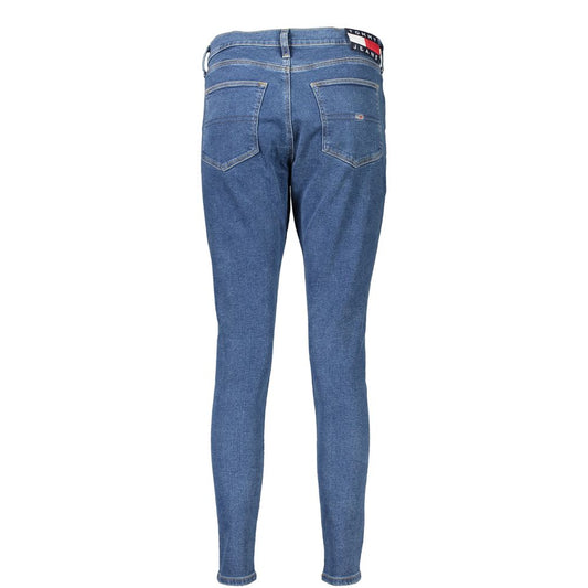 Tommy Hilfiger Blue Cotton Jeans & Pant Tommy Hilfiger